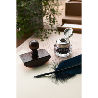 HERBIN（エルバン） インクポット 6×6 シルバー hb24800（直送品）