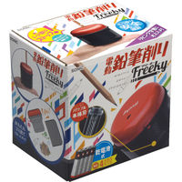 ソニック フリーキー 乾電池式電動鉛筆削り ブラック SK-4928-D 1個