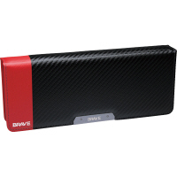 ソニック ブレイブ両面筆入 フラット大容量 カーボン調 ブラック SK-5023-D 1個（直送品）