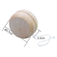 アーテック 木製 ヨーヨー(ヒモ付) 2424 5個