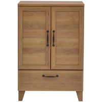 エイ・アイ・エス タンジェリン ストッカー ナチュラル 幅600×奥行396×高さ895mm TGR-602WD 1台（直送品）