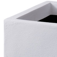 タカショー ホワイトプランター プレイン FIP-28 1台（直送品）