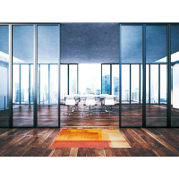 オフィス向けデザインマット サンセット 90 x 120 cm AX00148 クリーンテックス・ジャパン（直送品）