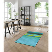 クリーンテックス・ジャパン 洗えるデザインマット MedleyAcqua 75 x 120cm J012B 1枚