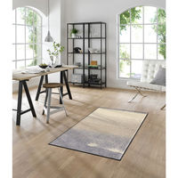 クリーンテックス・ジャパン 洗えるデザインマット MedleyBeige 75x120cm J014B 1枚