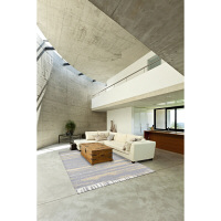 洗えるデザインマット AbadanSand 140 x 200cm K020K クリーンテックス・ジャパン（直送品）