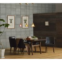 ミキモク ダイニングテーブル 幅1800mm 双脚タイプ ブラウン 幅1800×奥行850×高さ700mm 1台（直送品）