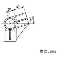 矢崎化工 ジヨイント J-33 AAS S ブラック BL 1セット（5個）（直送品）