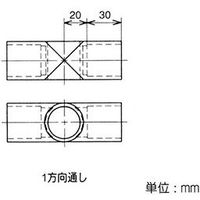 矢崎化工 ジヨイント J-120B AAS S ブラック BL 1セット（5個）（直送品）