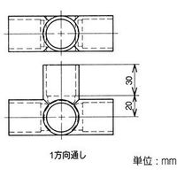 矢崎化工 ジヨイント J-125B AAS S ブラック BL 1セット（5個）（直送品）