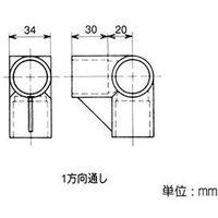 矢崎化工 ジヨイント J-12C AAS S ブラック BL 1セット（5個）（直送品）