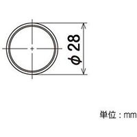 矢崎化工 イレクターパイプ 0.9m ブラック H-900 S BL 1セット(5個:1個×5本)（直送品）