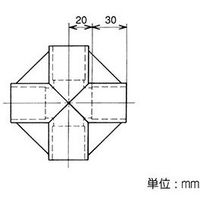 矢崎化工 ジヨイント J-6A AAS S ブラック BL 1セット（5個）（直送品）