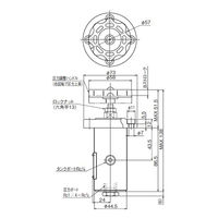 ダイキン工業 直動形リリーフ弁(リモートコントロール用 JRーT02ー1ー22 1個（直送品）