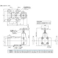 ダイキン工業 パイロット作動形リリーフ弁 JRBーG06ー3ー13 1個（直送品）