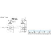 ダイキン工業（DAIKIN） チェック弁付絞り弁 HDFTC-T06 1個（直送品