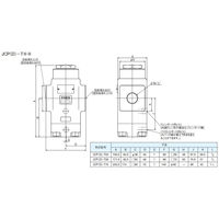 ダイキン工業 パイロットチェック弁 JCPーT03ー20ー20 1個（直送品）