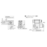 ダイキン工業（DAIKIN） 低ワット形電磁操作弁 LS-G02-2BA-30 1個