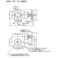ダイキン工業 パイロット作動形リリーフ弁 HDRIーT03ー3 1個（直送品）