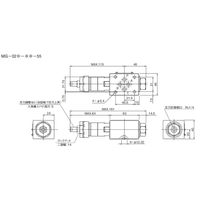 ダイキン工業 モジュラースタック形減圧弁 MGー02Bー2ー55 1個（直送品）