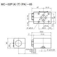 ダイキン工業 モジュラースタック形チェック弁 MCー02Pー05ー65 1個（直送品）