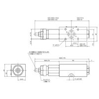 ダイキン工業 モジュラースタック形カウンタバランス弁 MQCー02Bー2ー55 1個（直送品）