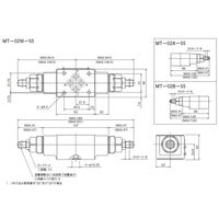 ダイキン工業 モジュラースタック形絞り弁 MTー02Aー55 1個（直送品）