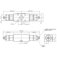 ダイキン工業 モジュラースタック形ブレーキ弁 MBー02Wー3ー65 1個（直送品）