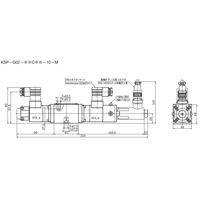 ダイキン工業 ダイレクト形電磁比例切換弁 KSPーG02ー2C3ー10ーM 1個（直送品）