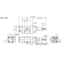 ダイキン工業 モジュラースタック形カウンタバランス弁 MQCー03Bー1Eー40 1個（直送品）
