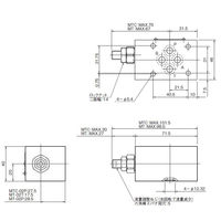 ダイキン工業 モジュラースタック形絞り弁 MTー02Tー65 1個（直送品）