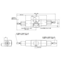ダイキン工業 モジュラースタック形ブレーキ弁 MBー03Wー3ー45 1個（直送品）