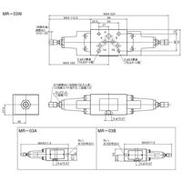 ダイキン工業 モジュラースタック形リリーフ弁 MRー03Bー1ー45 1個（直送品）