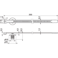 ヘラマンタイトン ファーツリーマウントタイ(ファーツリーマウント・オンセット) CM200ーFT9JーHSW 100本入 1袋(100本)（直送品）