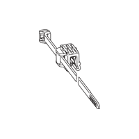 ヘラマンタイトン エッジクリップ付タイ T50ROSHSBEC22 100本入 1袋