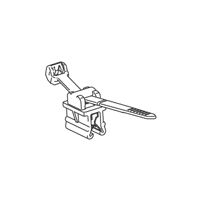 ヘラマンタイトン エッジクリップ付タイ T50ROSHSBEC9 100本入 1袋(100本)（直送品）