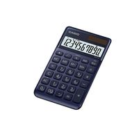 カシオ計算機 カシオ スタイリッシュ電卓大判手帳タイプ NS-S10(ネイビー) NS-S10-NY-N 1個