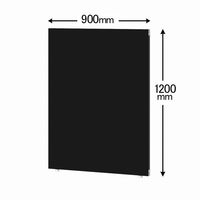 トーカイスクリーン MSパネル 高さ1200×幅900mm ブラック MS-1209BK 1枚（取寄品）