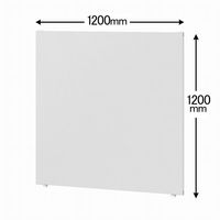 トーカイスクリーン MSパネル 高さ1200×幅1200mm ライトグレー MS-1212G 1枚（取寄品）