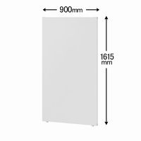 トーカイスクリーン MSパネル 高さ1615×幅900mm ライトグレー MS-1609G 1枚（取寄品）