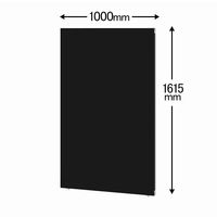 トーカイスクリーン MSパネル 高さ1615×幅1000mm ブラック MS-1610BK 1枚（取寄品）