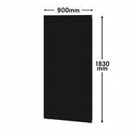 トーカイスクリーン MSパネル 高さ1830×幅900mm ブラック MS-1809BK 1枚（取寄品）