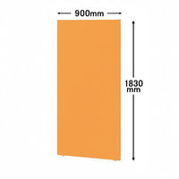 トーカイスクリーン MSパネル 高さ1830×幅900mm オレンジ MS-1809OR 1枚（取寄品）