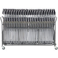 TOKIO 折りたたみイス専用台車【CF-100.CF-300.CF-700.WFシリーズ.AFS-100Tシリーズ】1台 幅1477×奥行554mm