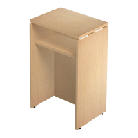 Garage（ガラージ） ハイカウンター AC 幅600×奥行450×高さ950mm ホワイトメープル AC-064CH 1台（直送品）