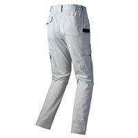 アイトス ストレッチカーゴパンツ（ノータック） シルバーグレー 4L 7894-003 1着（直送品）