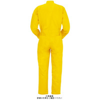 ヤマタカ ツナギ服 イエロー B3L 6100ー9ーB3L 1枚（直送品）