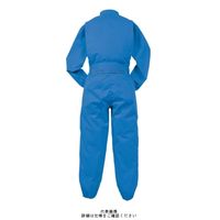 ヤマタカ 外側ポケットなしツナギ服 ブルー 4L 4800ー1ー4L 1枚（直送品）