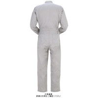 ヤマタカ ツナギ服 ライトグレー 5L 6700ー7ー5L 1枚（直送品）