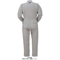 ヤマタカ ツナギ服 ライトグレー M 7575ー7ーM 1枚（直送品）